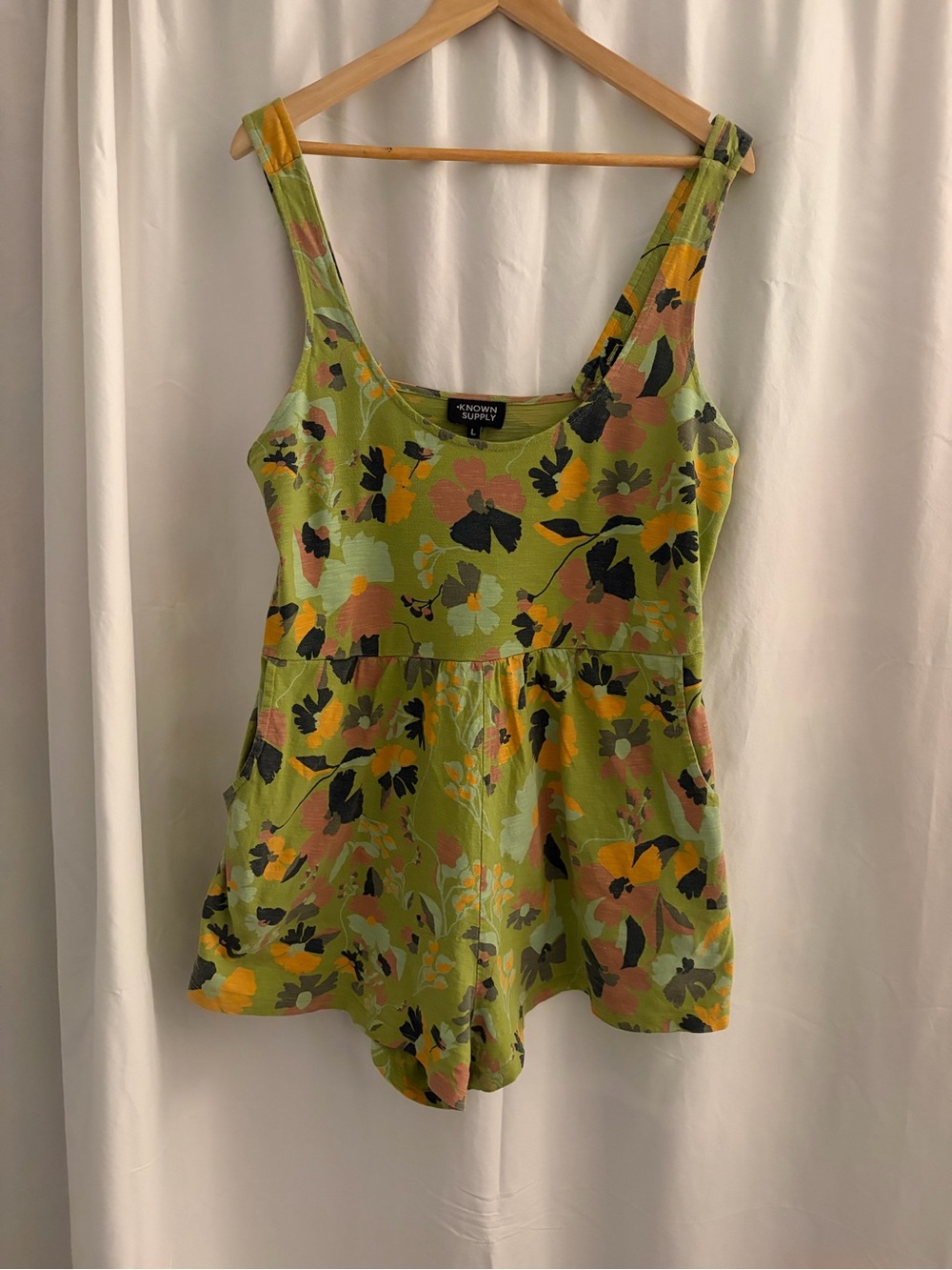 Known Supply cotton jumper romper